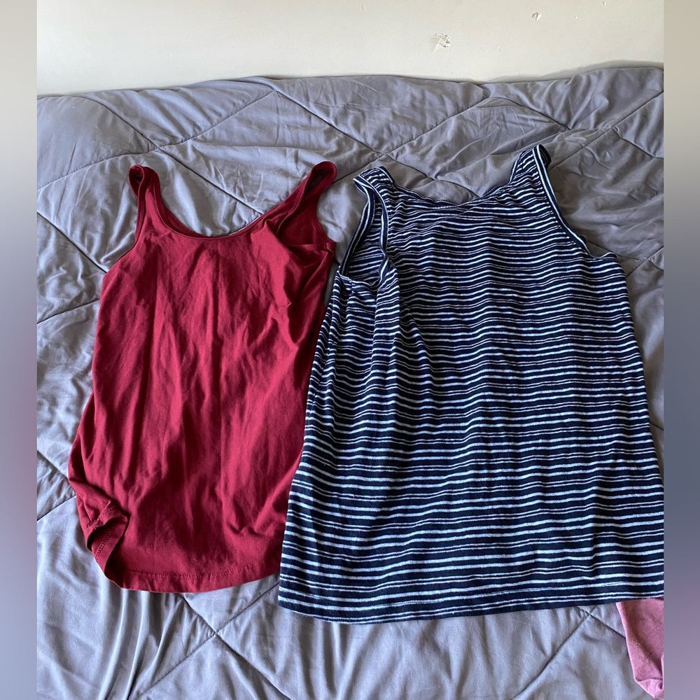 Two tank tops